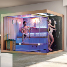 Modern Luxury Indoor Wet Combined Room Steam Shower Cabin Sauna